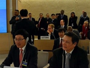 Vietnam attends UN Human Rights Council session in Geneva - ảnh 1